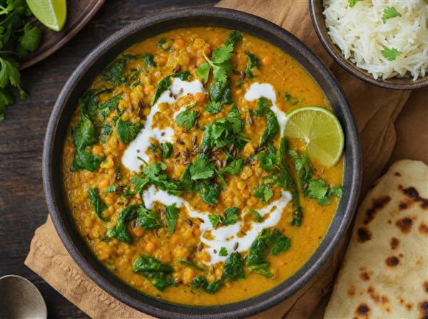 Pflanzliches Curry